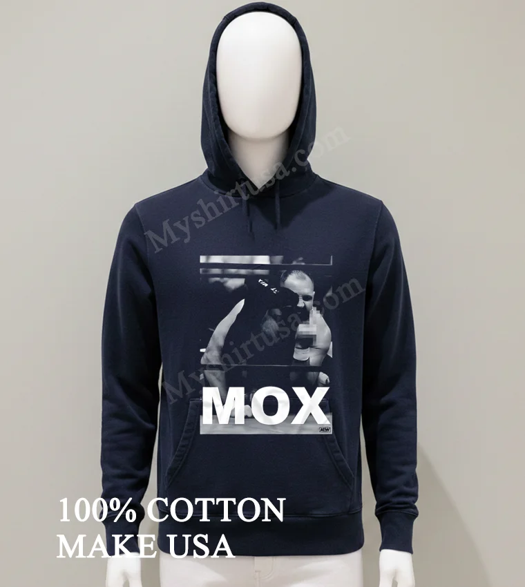 Mox Jon Moxley Middle Finger Wrestling Ring Graphic Shirt Balck Shirt