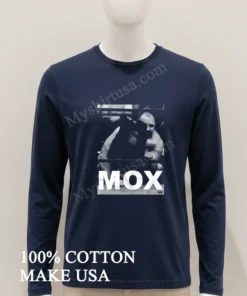 Mox Jon Moxley Middle Finger Wrestling Ring Graphic funny america t-shirts