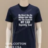 My Heart Has No Room For You Trunk Of Car Shirt Navy Shirt