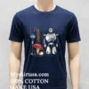 My Neighbor Robot Standing In The Middle Of The Rain Shirt Navy Shirt