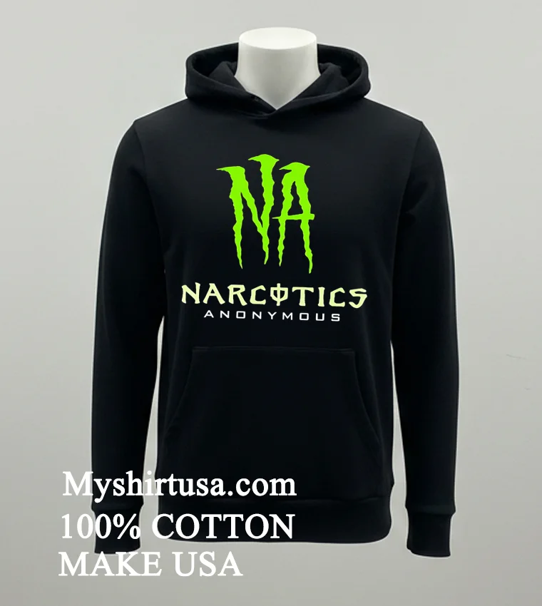 Na Narcotics Anonymous Logo Shirt - balck-shirt Na Narcotics Anonymous Logo Shirt Balck Shirt