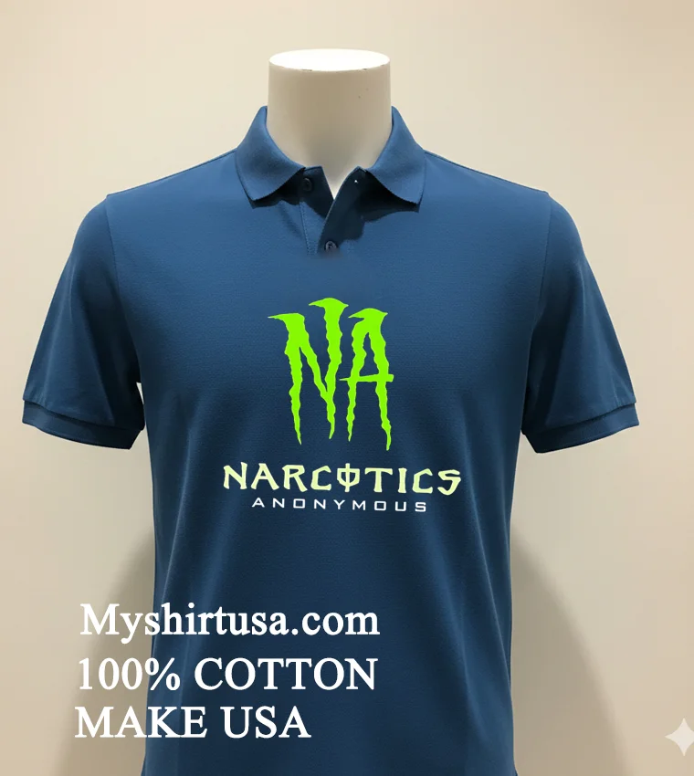 Na Narcotics Anonymous Logo Shirt - navy-shirt Na Narcotics Anonymous Logo Shirt Navy Shirt 1