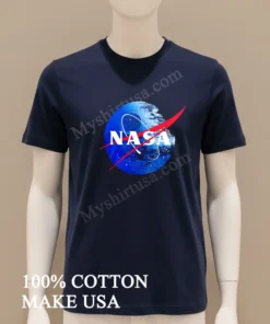 Nasa Logo On Death Star Space Station funny america t-shirts