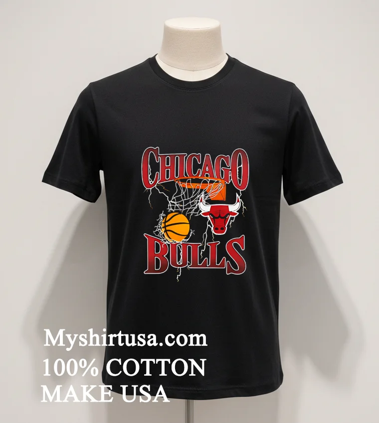 Nba Essentials Chicago Bulls Chambers Shirt - balck-shirt Nba Essentials Chicago Bulls Chambers Shirt Balck Shirt 1