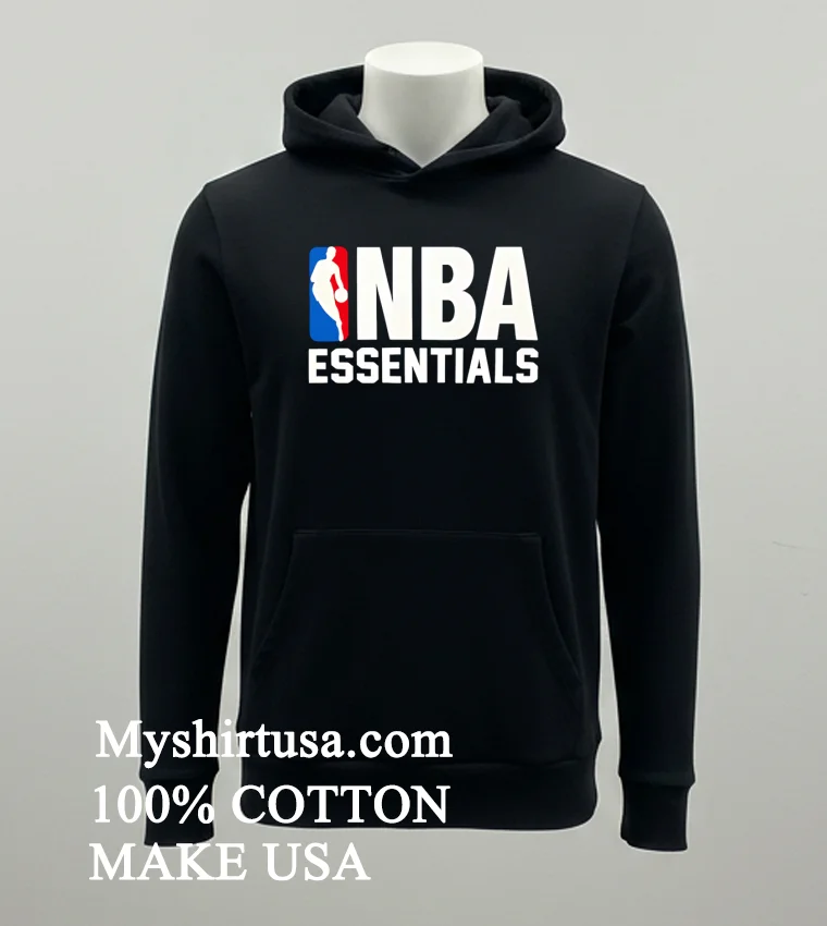 Nba Essentials Shirt Balck Shirt