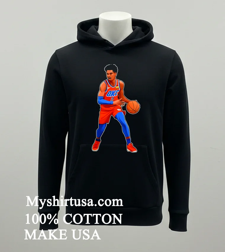 Nba Shai Gilgeous Alexander Move Shirt - balck-shirt Nba Shai Gilgeous Alexander Move Shirt Balck Shirt