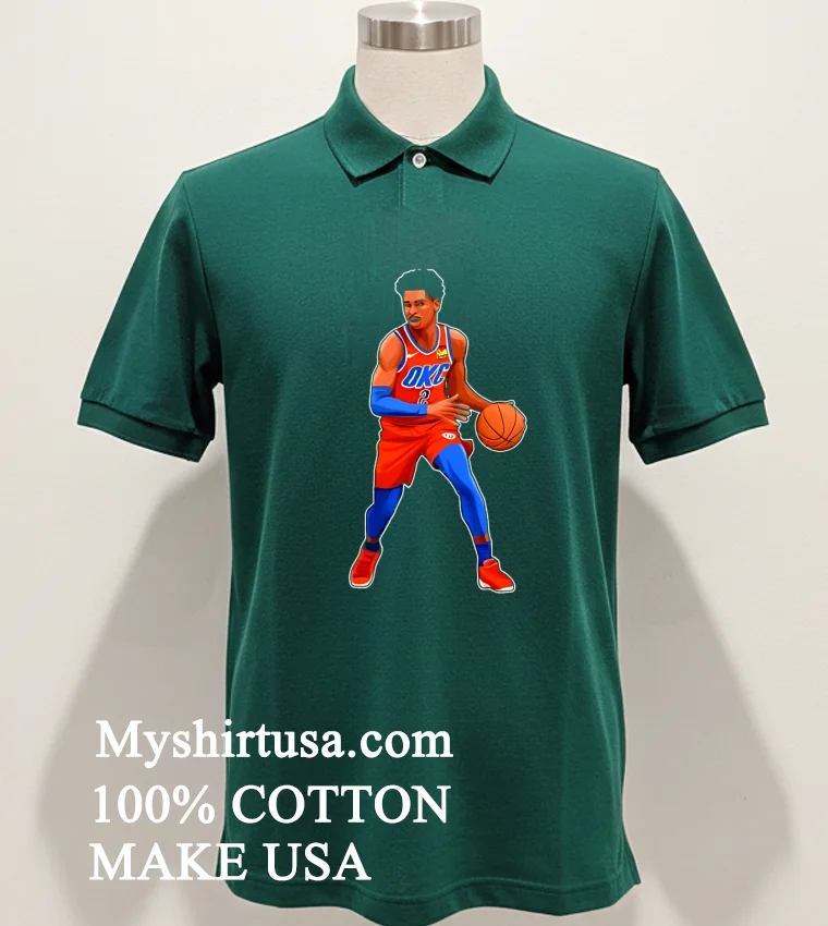 Nba Shai Gilgeous Alexander Move Shirt Green Shirt
