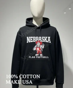 Nebraska Herbie Husker Mascot Flag Football Graphic funny america t-shirts