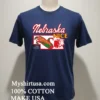 Nebraska Nice Charlie Hustle Shirt Navy Shirt