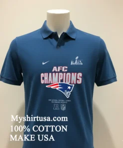 New England Patriots 2025 Afc Champions Super Bowl Shirt
