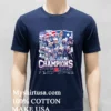 New England Patriots 2025 Afc East Champions Celebrate Shirt Navy Shirt