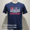 New England Patriots 2025 Afc East Champions Skyline Team Names Shirt Navy Shirt