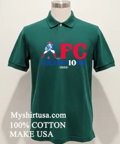 New England Patriots Afc Champ10Ns Super Bowl 2025 Shirt