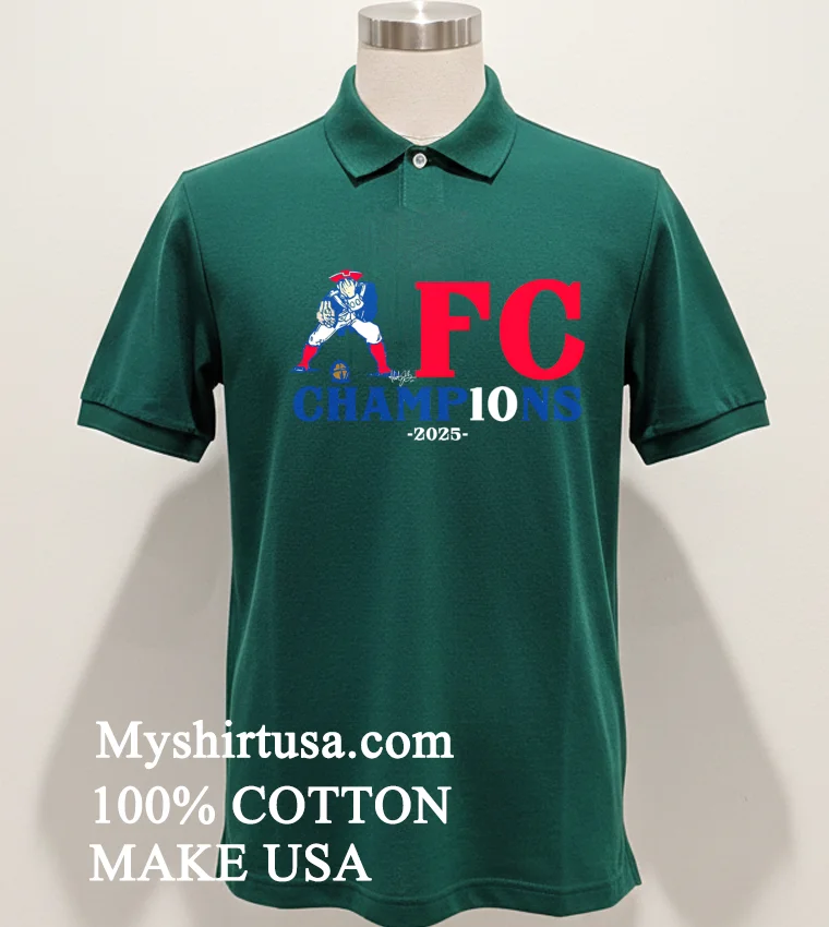 New England Patriots Afc Champ10Ns Super Bowl 2025 Shirt - green-shirt New England Patriots Afc Champ10ns Super Bowl 2025 Shirt Green Shirt