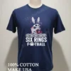 New England Patriots Bad Bunny Benito Style Six Rings Football Shirt Navy Shirt 1