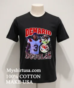 New England Patriots Demario Douglas Throwback Style Graphic Shirt