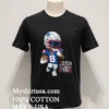 New England Patriots Stefon Diggs Cartoon Shirt Balck Shirt 1