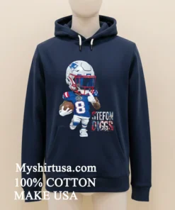 New England Patriots Stefon Diggs Cartoon Shirt