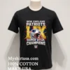 New England Patriots Super Bowl Lix Champions Wwe Shirt Balck Shirt