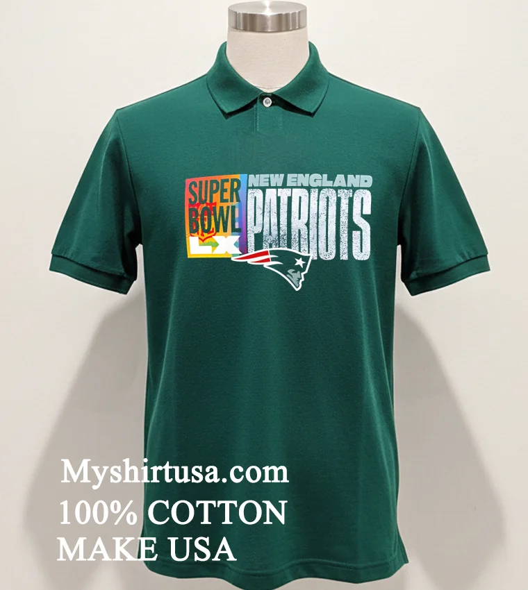 New England Patriots Super Bowl Lx Banner Stylish Shirt - green-shirt New England Patriots Super Bowl Lx Banner Stylish Shirt Green Shirt
