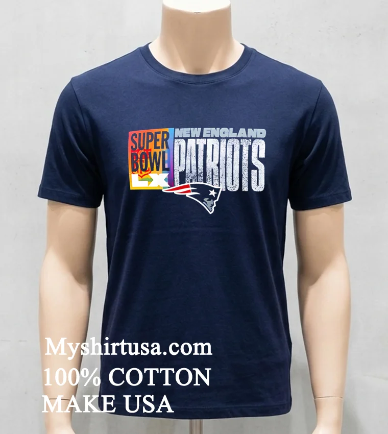 New England Patriots Super Bowl Lx Banner Stylish Shirt - navy-shirt New England Patriots Super Bowl Lx Banner Stylish Shirt Navy Shirt