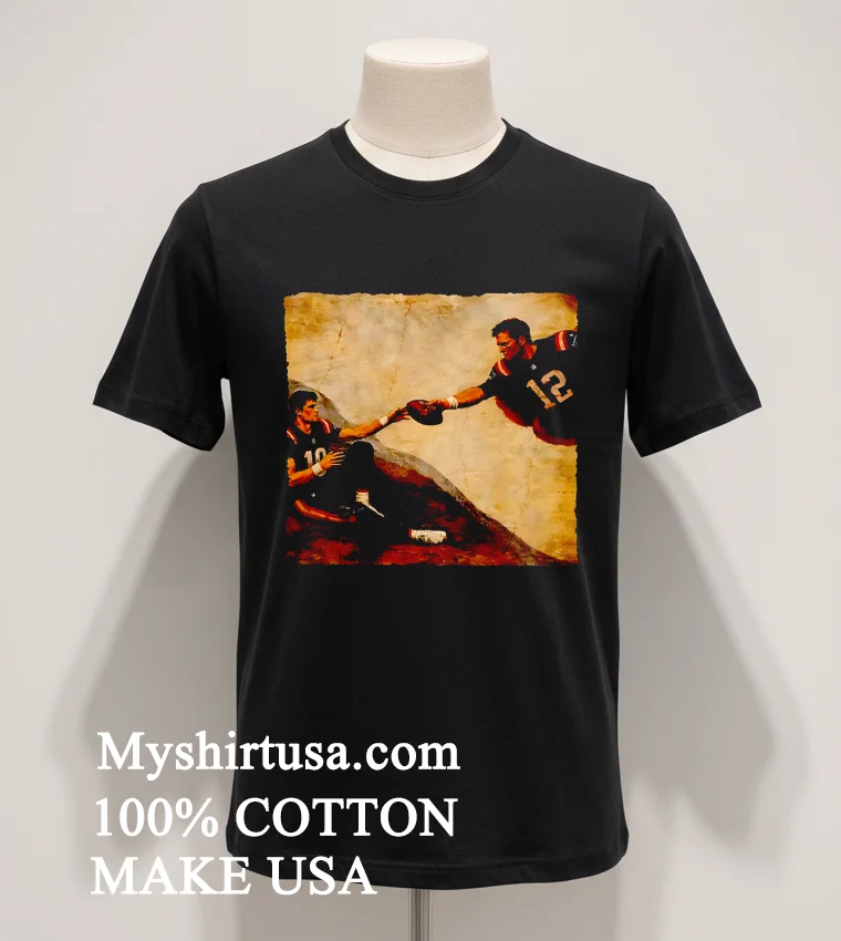 New England Patriots Tom Brady Give The Ball Drake Maye Shirt Balck Shirt