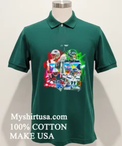 New England Patriots Vs Seattle Seahawks In Super Bowl Lx 2026 Match Up Shirt