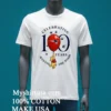 New England Patriots X Winnie The Pooh 100th Anniversary Shirt White T Shirt 3