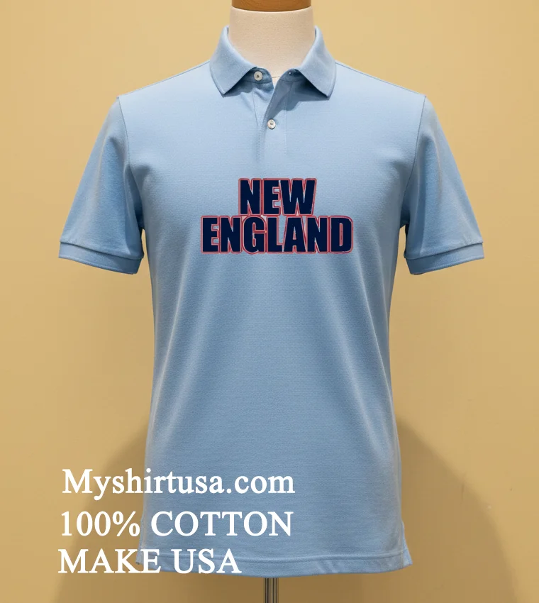 New England Shirt Blue Shirt
