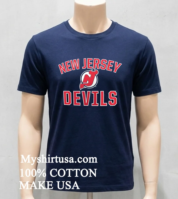 New Jersey Devils Special Edition Victory Shirt - navy-shirt New Jersey Devils Special Edition Victory Shirt Navy Shirt