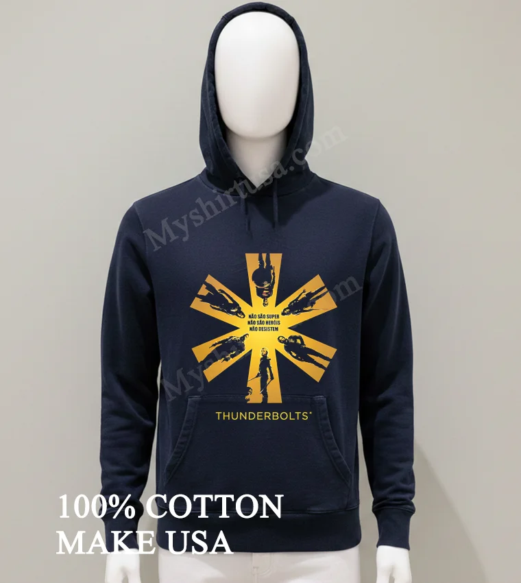 New Poster For Thunderbolts Marvel Studio Only In Theater May 2 2025 funny america t-shirts - balck-shirt New Poster For Thunderbolts Marvel Studio Only In Theater May 2 2025 Shirt Balck Shirt