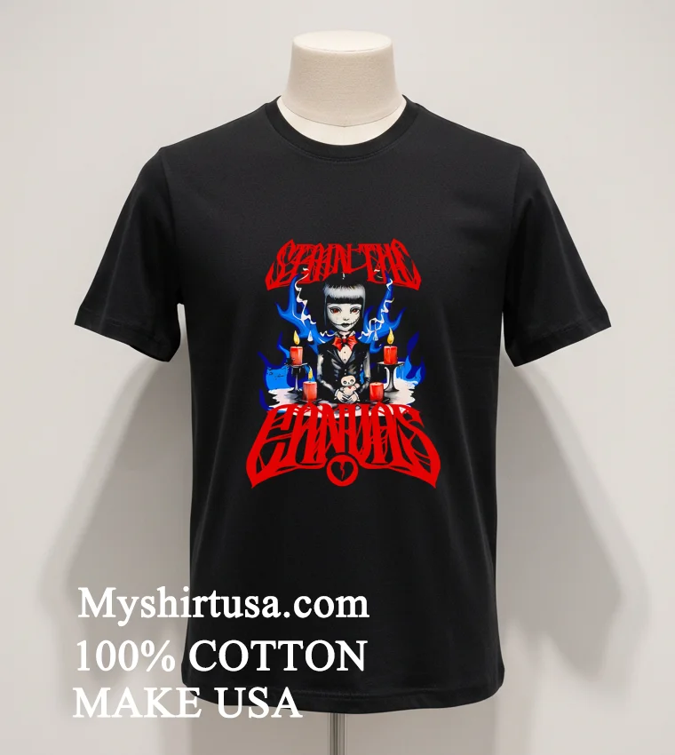 New Stain The Canvas Doll Shirt Balck Shirt 1