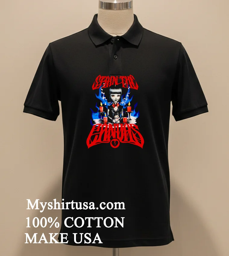 New Stain The Canvas Doll Shirt Balck Shirt 2