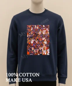 New York Basketball Players Collage Team Spirit Sports Graphic funny america t-shirts