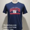 New York Giants Est 1925 Football Athletic Banner Shirt Navy Shirt