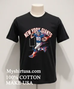 New York Giants Men’s Football Skeleton Player Burning Shirt