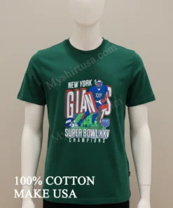 New York Giants Super Bowl Xxv Champions Football Player funny america t-shirts