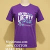 New York Liberty Basketball Est 1997 Shirt Purple Shirt