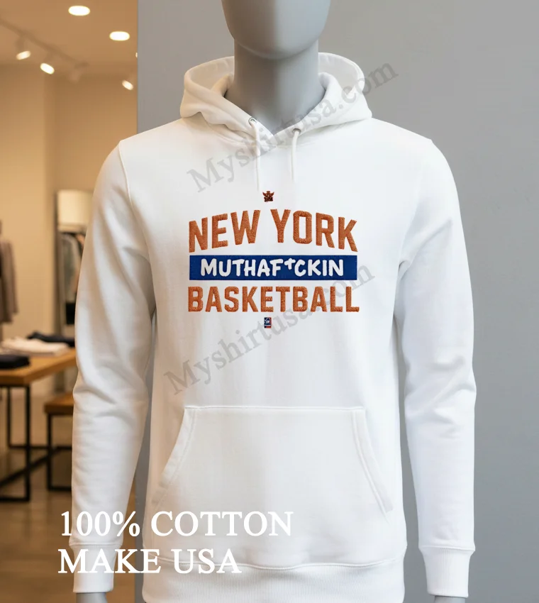 New York Muthafckin Basketball Orange And Blue funny america t-shirts - hoodie-shirt New York Muthafckin Basketball Orange And Blue Shirt Hoodie Shirt