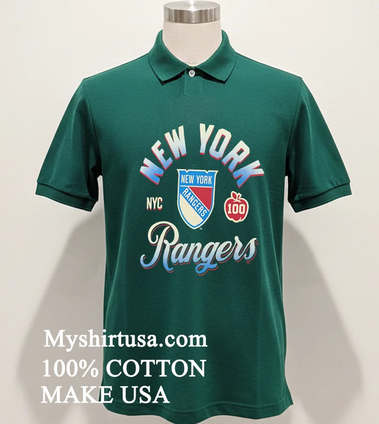 New York Rangers Fanatics Male Legacy Shirt - green-shirt New York Rangers Fanatics Male Legacy Shirt Green Shirt