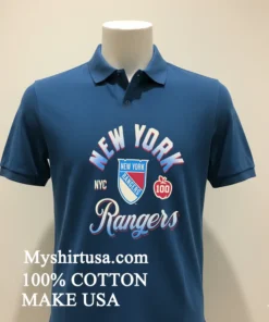 New York Rangers Fanatics Male Legacy Shirt