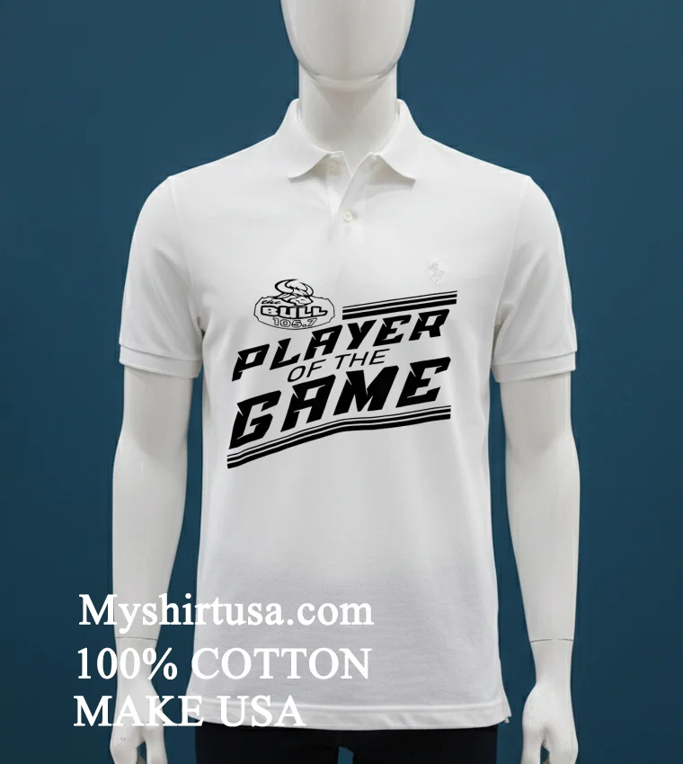 Newport Gulls Player Of The Game Shirt - white-t-shirt Newport Gulls Player Of The Game Shirt White T Shirt