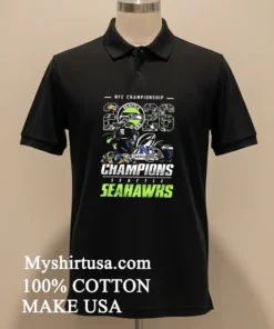 Nfc Championship Seattle 2026 Seahawks Champions Seattle Seahawks Mascot Defeating Rams Football Shirt