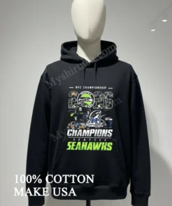 Nfc Championship Seattle 2026 Seahawks Champions Seattle Seahawks Mascot Defeating Rams Football Shirt