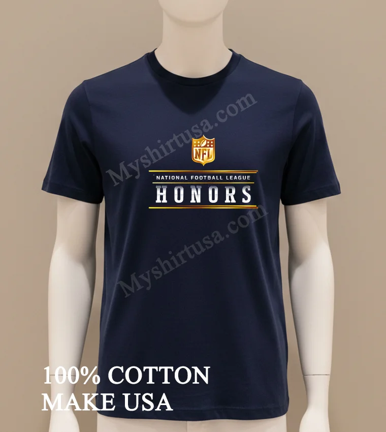 Nfl National Football League Honors 2025 Shirt Navy Shirt