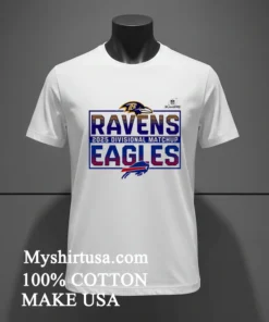 Nfl Playoffs Baltimore Ravens Head To Head Buffalo Bills 2025 Shirt