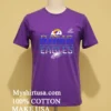 Nfl Playoffs Los Angeles Rams Head To Head Philadelphia Eagles 2025 Shirt Purple Shirt