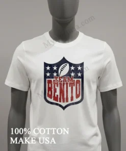 Nfl Shield Team Benito Stars And Stripes Football Fan Shirt