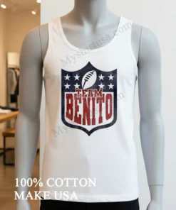 Nfl Shield Team Benito Stars And Stripes Football Fan Shirt