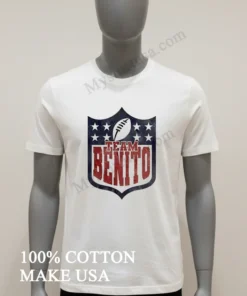 Nfl Shield Team Benito Stars And Stripes Football Fan Shirt